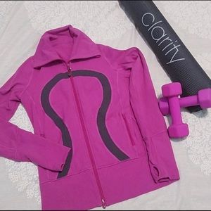 Lululemon Grey & Pink Jacket
